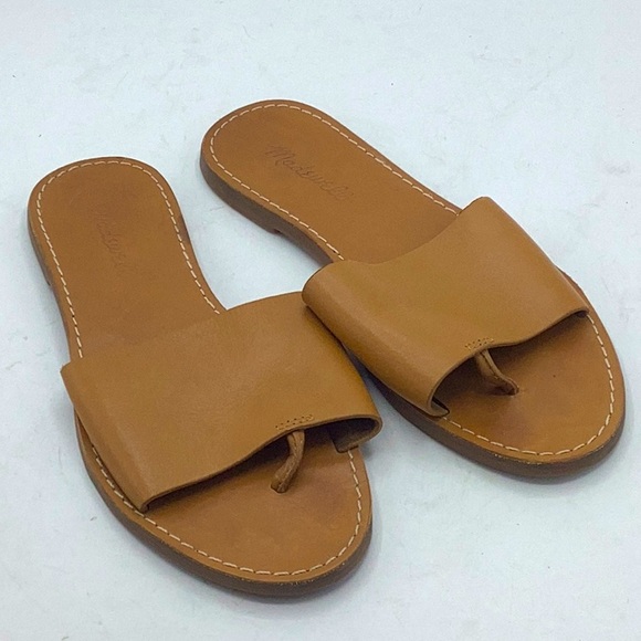 MADEWELL The Boardwalk Post Slide Sandal (Women) SZ 7 - Picture 2 of 7